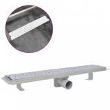 Cumpara ieftin Rigola dus liniara, model bule, otel inoxidabil, 630 x 140 mm