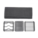 SUPORT SCURGATOR DE VASE CU COVORAS 4 PCS, Heinner