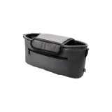 Geanta organizatoare pentru carucior Bimax, 37 x 12 x 17 cm, 6 compartimente, textil, gri