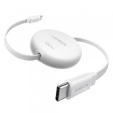 Cablu Date si Incarcare USB-C - USB-C UGREEN L531, 100W, 1m, Alb