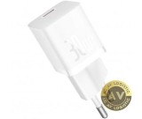 Incarcator Retea Baseus GaN Mini 1C 30W 3A 1 x USB-C Alb CCGN070502