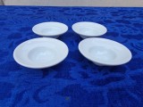 Set Mic Dejun 4 Farfurii gem, ceramica, 10 cm, Simplicity