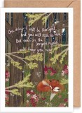 Felicitare - Starlight Two Foxes &amp; Woods | The Art File