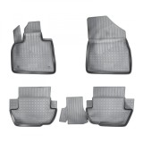 Set de 4 covorase cauciuc 3D stil tavita premium pentru Citroen DS5 2011-2018, Recambo