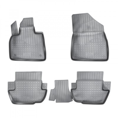 Set de 4 covorase cauciuc 3D stil tavita premium pentru Citroen DS5 2011-2018 foto