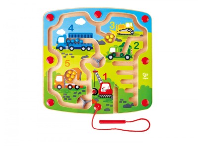 Hape Labirint Magnetic Constructii Si Numere foto