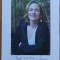 Autograf al scriitoarei Tracy Chevalier pe fotografie, autoarea celebrei carti: Fata cu cercel de perla, cu plicul original