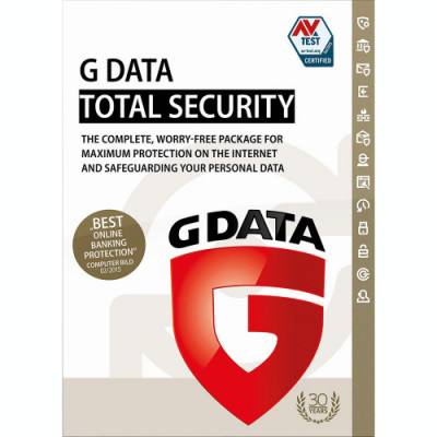 Licenta 2024 pentru G Data Total Security - 1-AN / 3-Dispozitive - Global foto