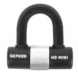 Cumpara ieftin Lacat Antifurt Blocare Disc Moto Oxford HD Mini Shackle Lock, Negru