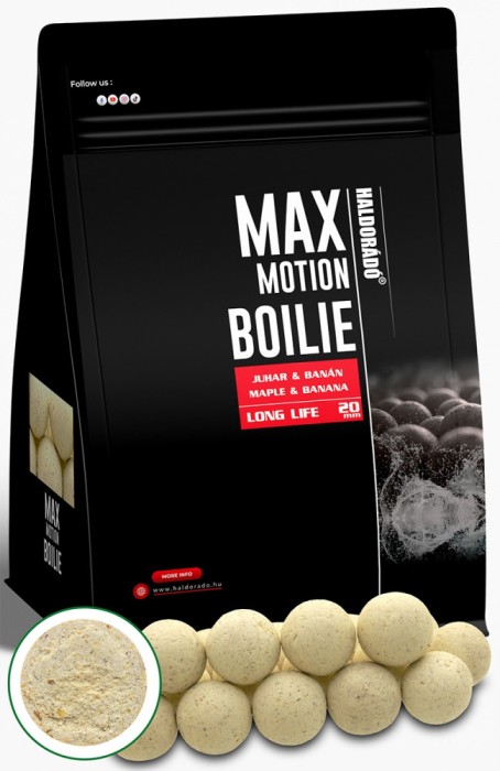 Haldorado - Boilies Max Motion Boilie Long Life 20mm, 800g - Artar &amp; Banana