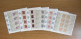 Expoziția Filatelică Mondială EFIRO 2008 (III) minicoală de 8 timbre cu 4 viniete LP 1805j