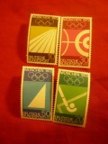 Serie RFG 1969 - Jocurile Olimpice 1972 Munchen , 4 val.