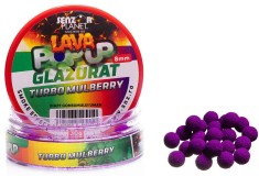 Pop Up SENZOR Lava Glazurat, Turbo Mulberry, 8mm, 30g