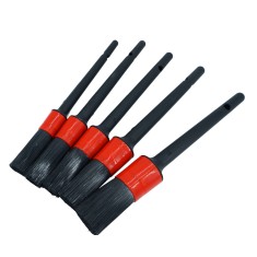Set 5 pensule profesionale pentru detailing auto de interior si exterior, Webdex