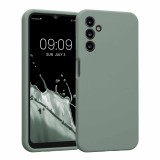 Husa Kwmobile pentru Samsung Galaxy A14 5G, Verde, Silicon, KWM000018GD040C, Carcasa