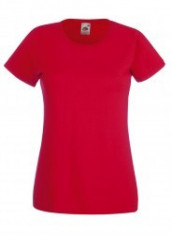 Tricou FRUIT OF THE LOOM Lady Fit Red foto