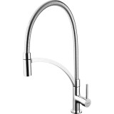 Baterie bucatarie Ferro Maestro BMS4, dus extractibil, cartus ceramic, crom