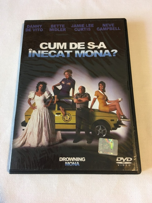 Cum de s-a inecat Mona? (1 DVD Film, SUBTITRARE in ROMANA - Stare foarte buna!)