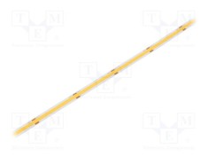 Bandă LED COB alb cald 8mm IP20 8W/m WISVA OPTOELECTRONICS