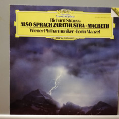 R,Strauss – Also Speak Zarathustra /Macbeth (1987/Deutsche../RFG) - VINIL/ca Nou