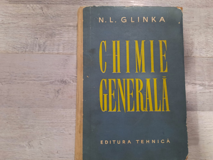 Chimie generala de N.L.Glinka