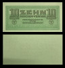 GERMANIA █ bancnota █ 10 Reichspfennig █ 1942 █ P-M34 Ro. 503 █ WEHRMACHT █ UNC