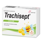 Trachisept Junior cu miere si lamaie, 16 capsule, Labormed