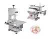 Fierăstrău industrial de oase 1650 mm cu mașină de tocat carne standard de tip 22