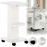 Masa cosmetică suport pentru dispozitiv culoare albă