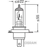 BEC MOTO 12V HS1 35/35 W ORIGINAL OSRAM 20655
