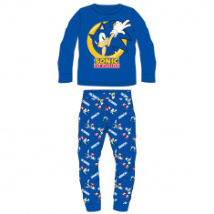Pijama pentru copii Sonic Sonic the Hedgehog Flausata