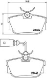 BREMBO P 85 046 PRIME LINE set placute frana,frana disc