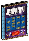 Jeopardy! Game Tin: With 90 Game Cards and Book Full of Classic Questions