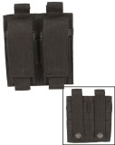 Pouch incarcator pistol dublu Mil-Tec Negru