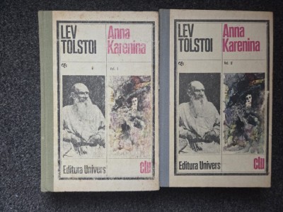 ANNA KARENINA - Lev Tolstoi (2 volume) foto