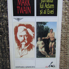 Jurnalul lui Adam si al Evei - MARK TWAIN
