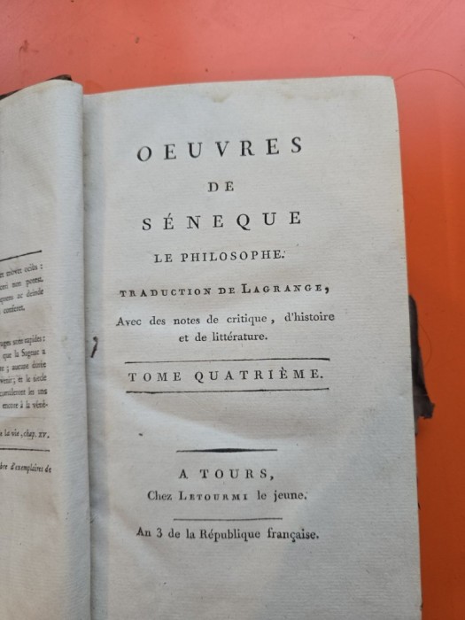 Oeuvres de S&eacute;n&egrave;que - S&eacute;n&egrave;que - vol. IV
