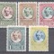 Luxembourg 1928 Child welfare Caritas Mi.208-212 MH M.327