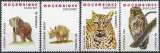 Mozambic 1996 - Fauna 4.v.neuzat,perfecta stare(z), Nestampilat