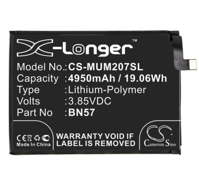 3,85V-4950MAH ACUMULATOR LI-POLIMER =&amp;gt; XIAOMI POCO X3 NFC foto