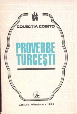 PROVERBE TURCESTI-COLECTIV-263388 foto