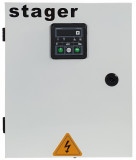 Automatizare trifazata Stager YA40063F12STA, 63 A, 12Vcc, protectie