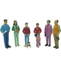 Set 8 figurine familie sud-americana Miniland foto