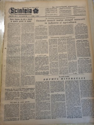scanteia 13 octombrie 1955-art.regiunea cluj,arad,petrosani,sannicolau mare foto