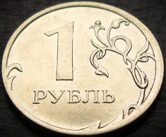 Moneda 1 RUBLA - RUSIA, anul 2014 * cod 3866 = Monetaria MOSCOVA - A.UNC