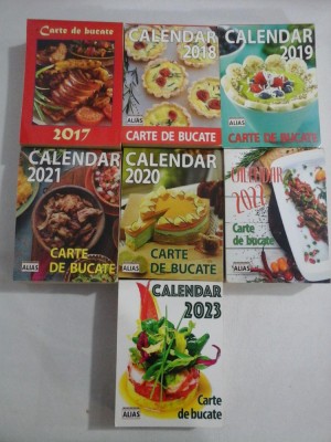 CARTE DE BUCATE - CALENDAR: 2017, 2018, 2019, 2020, 2021, 2022, 2023 foto