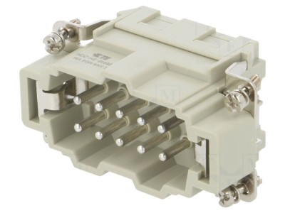 Conector HDC inserturi 10+PE, 16A foto