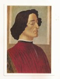 FA88 -Carte Postala- RUSIA - Sandro Botticelli, portrait of Giuliano Medici, necirculata 1971