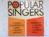 Popular singers various compilatie disc vinyl lp muzica pop slagare soul funk VG