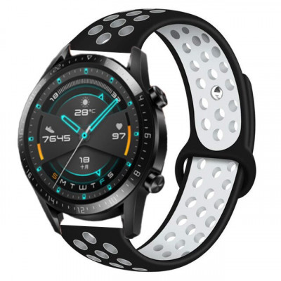 Curea Silicon 20mm Samsung Gear S2 Watch 42mm Active Huawei watch 2 foto